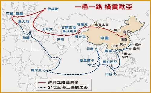 “一带一路”是中国与世界各国经济合作的纽带
